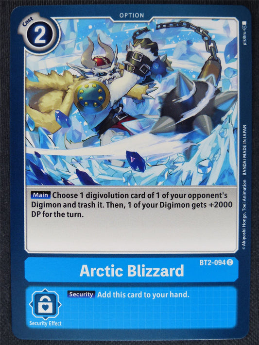 Arctic Blizzard BT2-094 C - Digimon Cards #13
