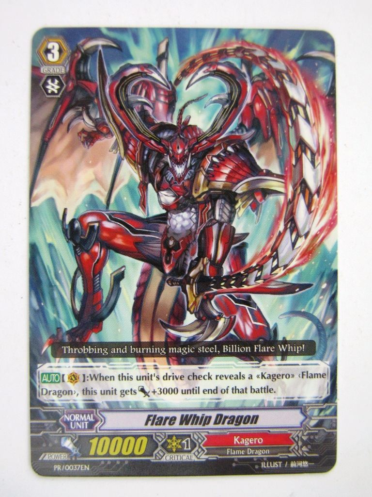 Vanguard Promo Cards: FLARE WHIP DRAGON # 13H71