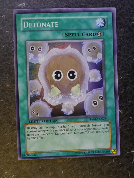 Yugioh Cards: DETONATE HA01 SUPER RARE # 3D64