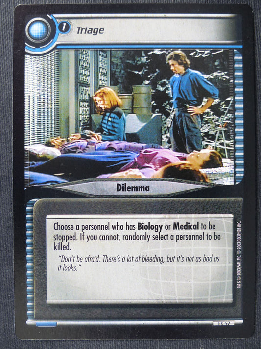 Triage - Star Trek Cards #13M