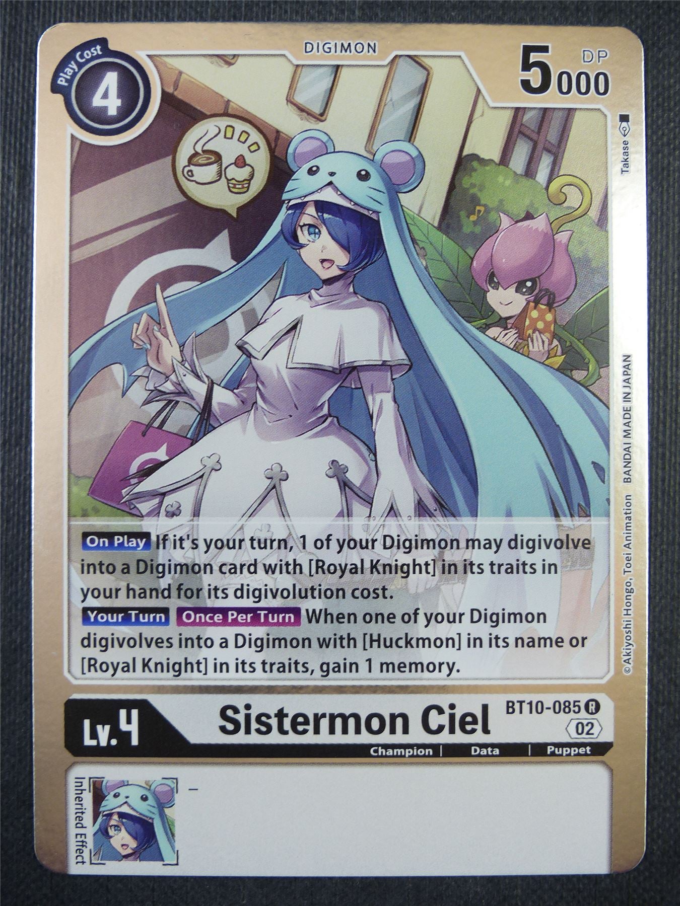 Sistermon Ciel BT10-085 R - Xros Encounter - Digimon Card #96P