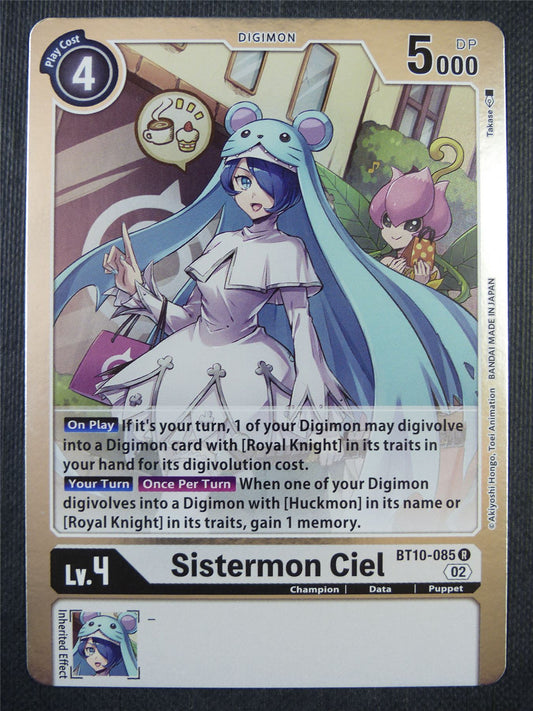 Sistermon Ciel BT10-085 R - Xros Encounter - Digimon Card #96P