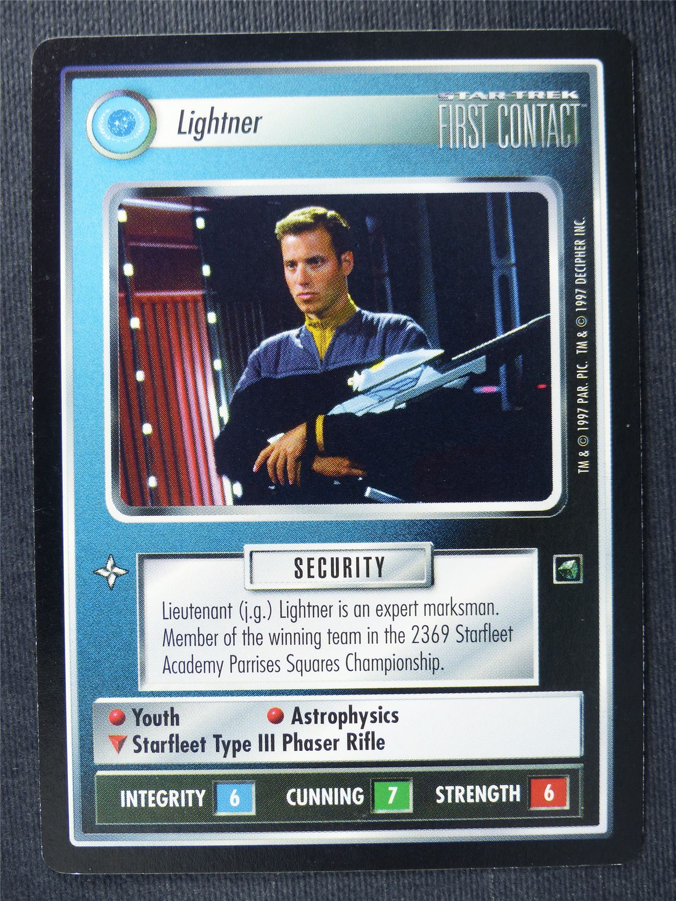 Lightner - FC - Star Trek Cards #14H