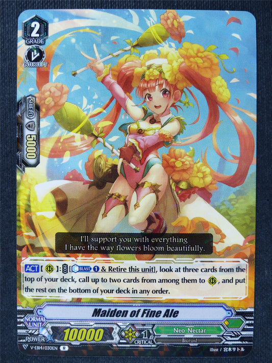 Maiden of Fine Ale V-EB14 R - Vanguard Cards #23