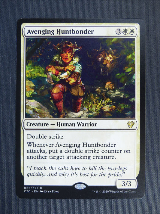 Avenging Huntbonder - C20 - Mtg Card