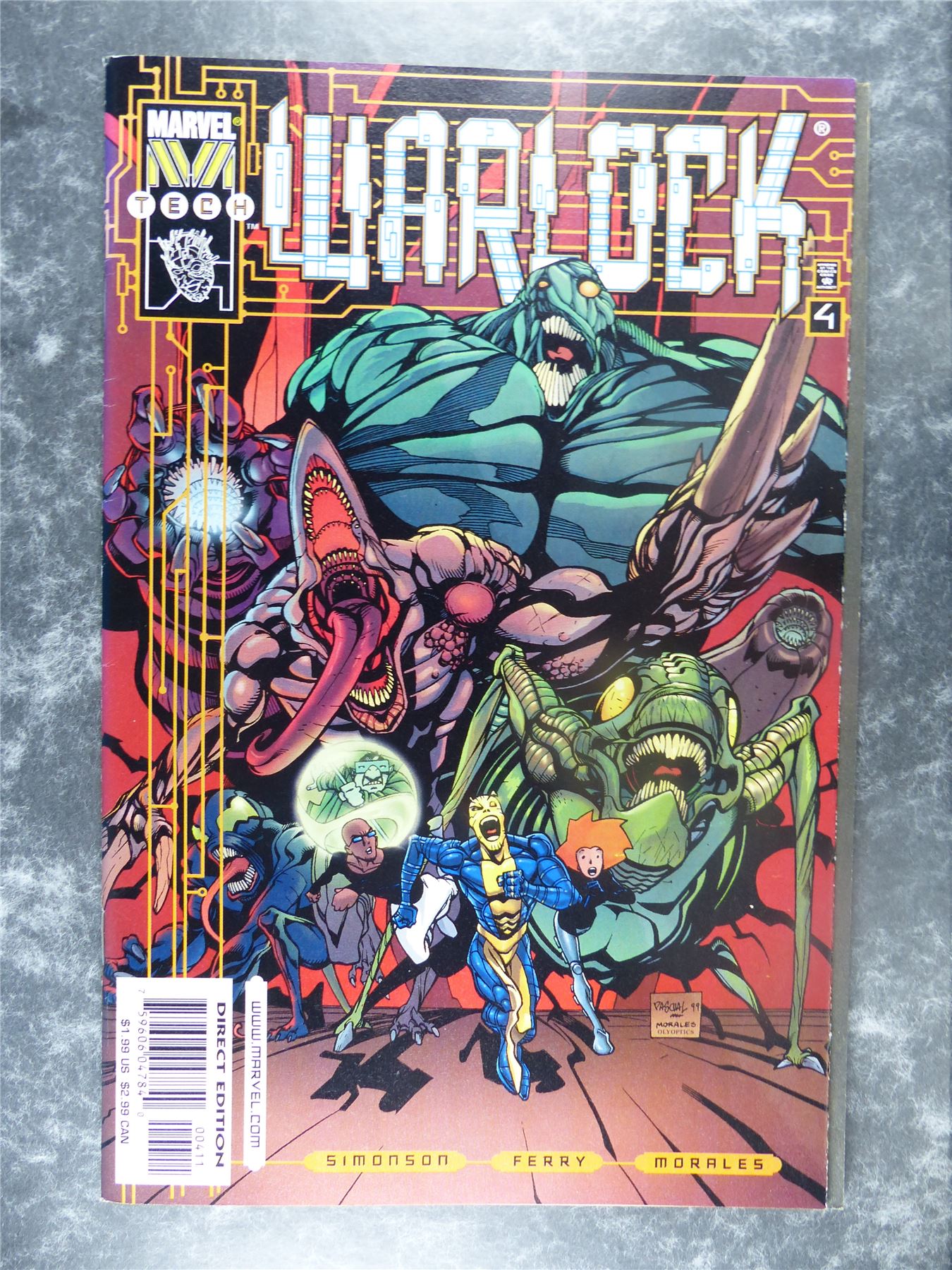 WARLOCK #4 - Marvel - Comic #RE