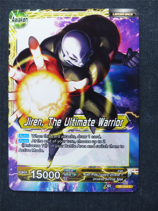 Jiren the Ultimate Warrior - Dragon Ball Super Cards #4H
