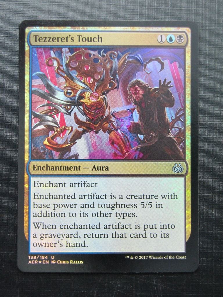 MTG Magic Cards: TEZZERET'S TOUCH FOIL # 23G64