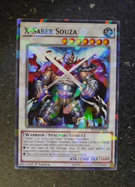 YuGiOh Cards: X-SABER SOUZA SP15 MOSAIC RARE # F56