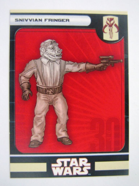 Star Wars Miniature Spare Cards: SNIVVIAN FRINGER # 11A98