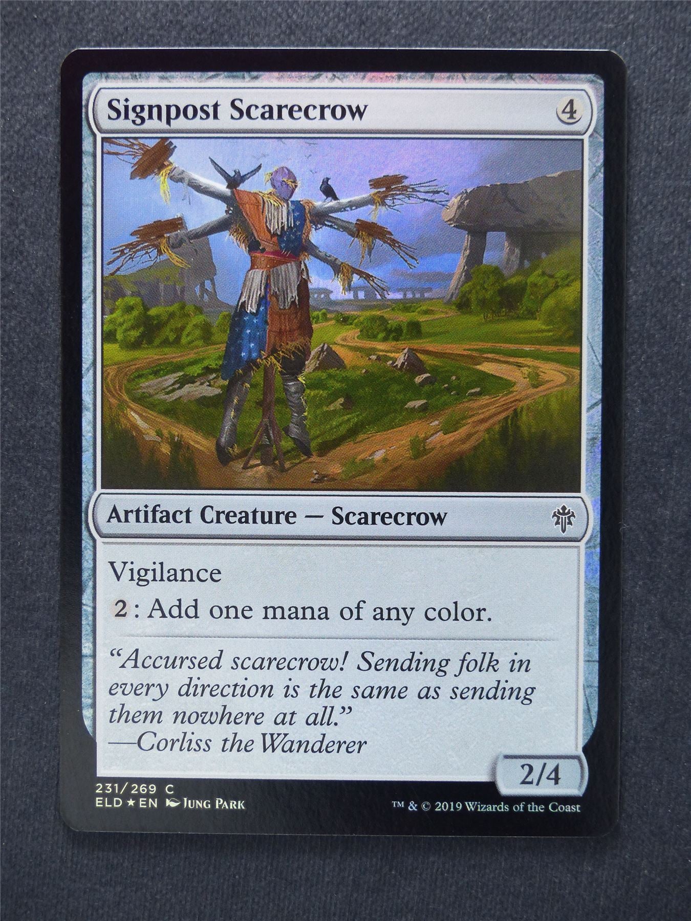 Signpost Scarecrow Foil - Mtg Magic Cards #TM