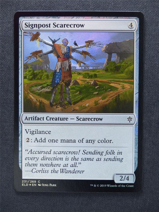 Signpost Scarecrow Foil - Mtg Magic Cards #TM