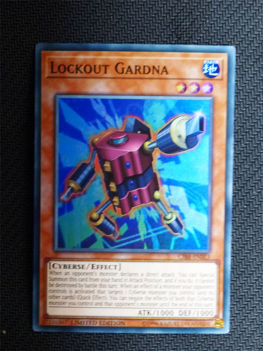 Lockout Gardna - CIBR - Super Rare - Yugioh Card # 1D8