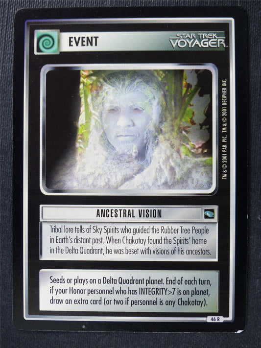 Ancestral Vision - Voyager - Star Trek Card #4XT