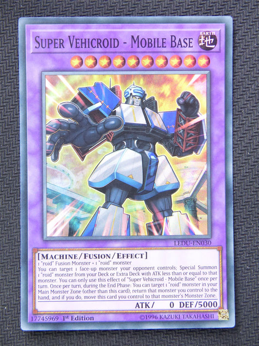 Super Vehicroid Mobile Case LEDU - Super Rare - Yugioh Card #5NJ