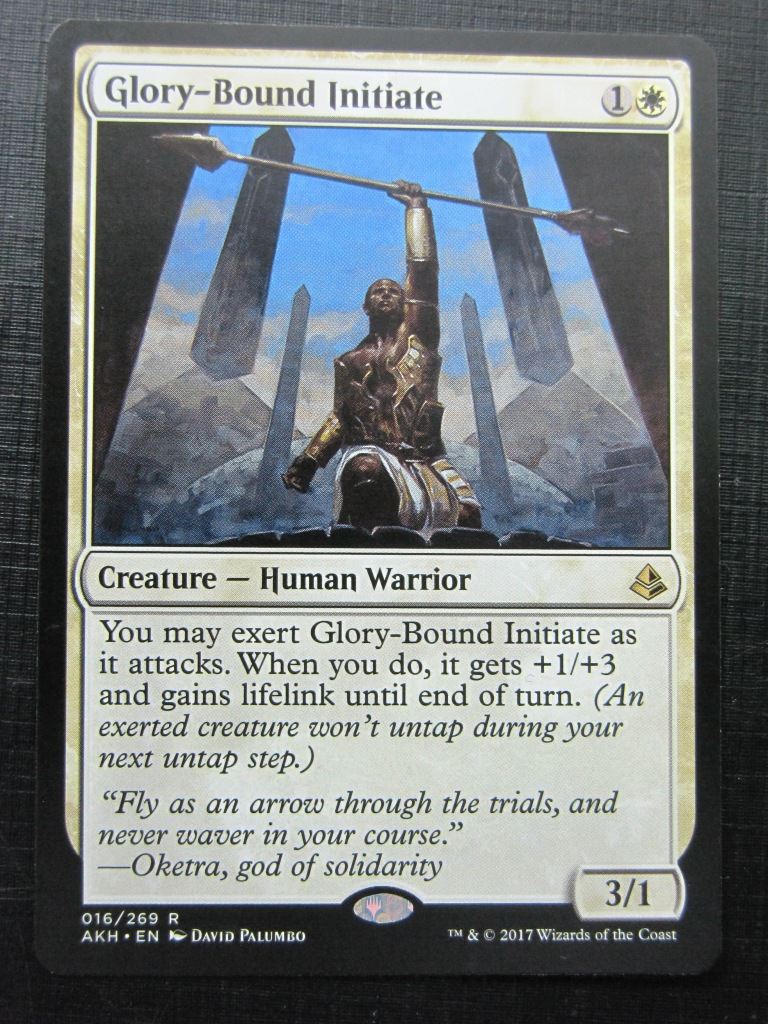 Glory-Bound Initiate - Mtg Magic Card # 1B2