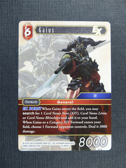 Gaius 9-007H - Final Fantasy Cards #VL