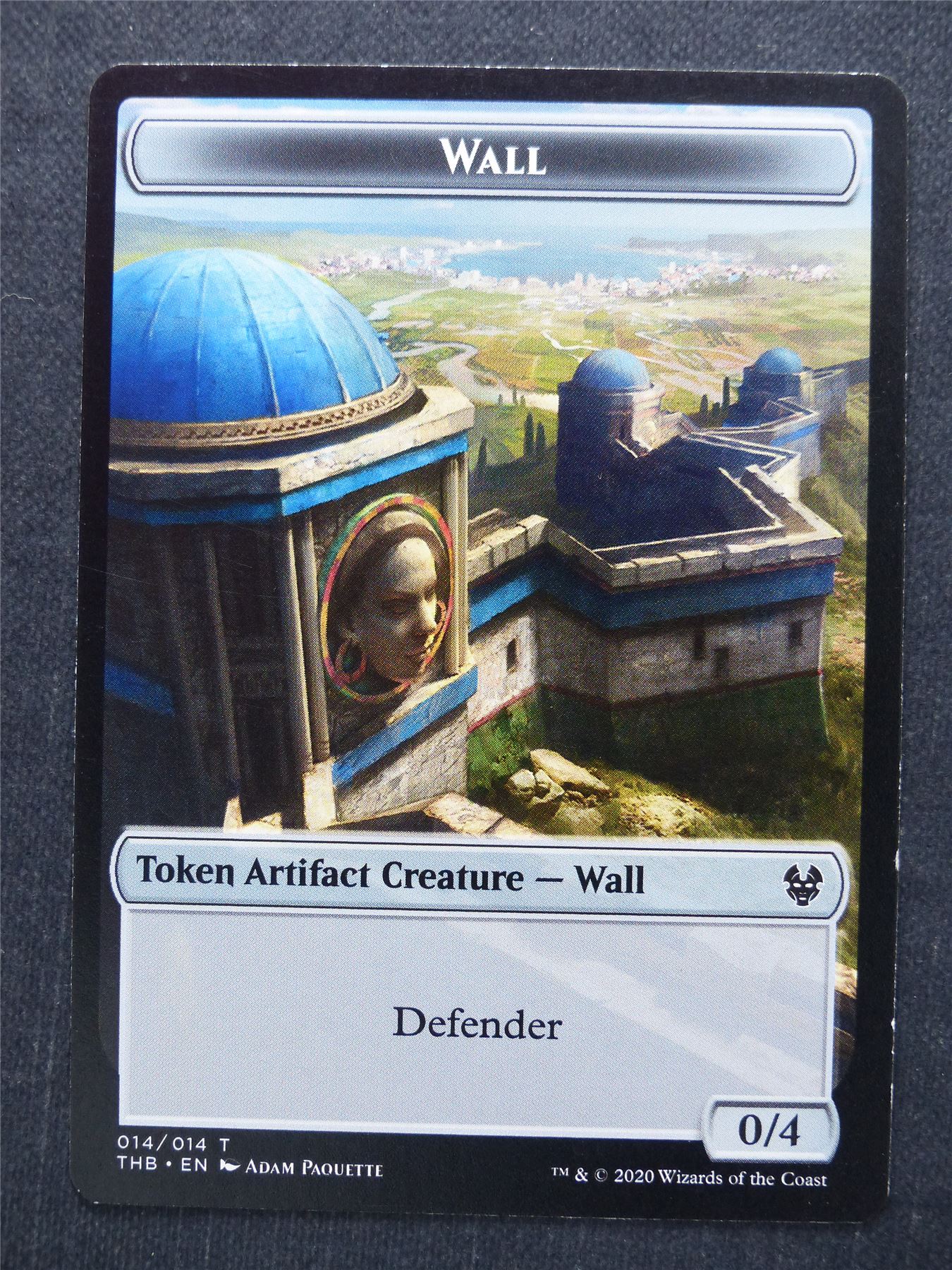 Wall Token - Mtg Magic Card #AP