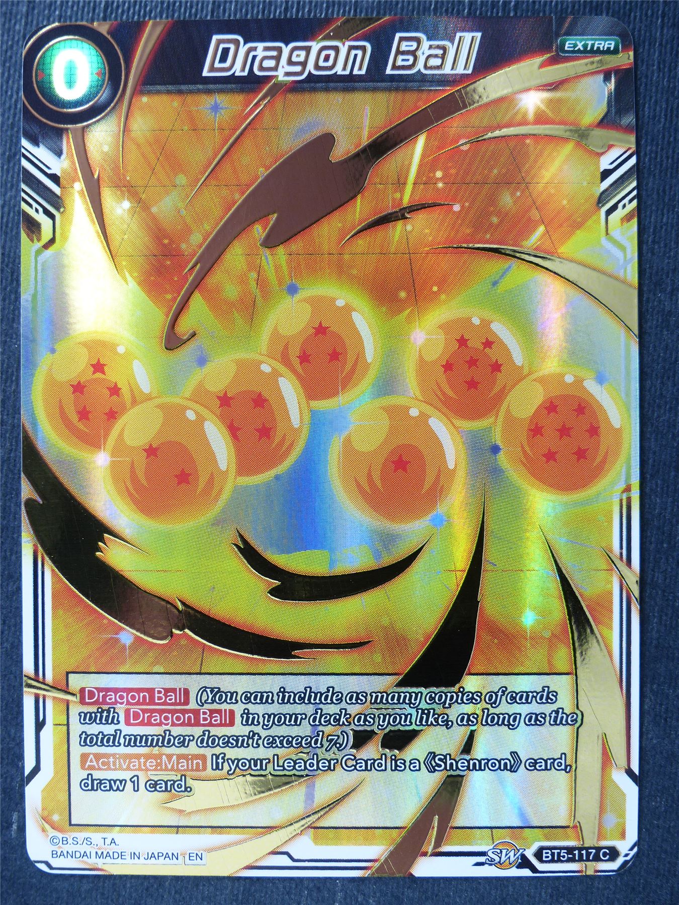 Dragon Ball Foil - Mythic Booster - Dragon Ball Super Card #43A
