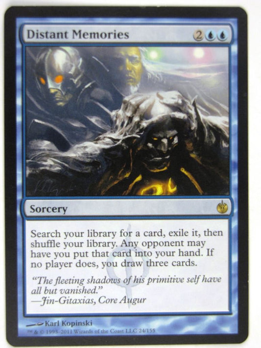 MTG Magic Played Cards: DISTANT MEMORIES # 18F86