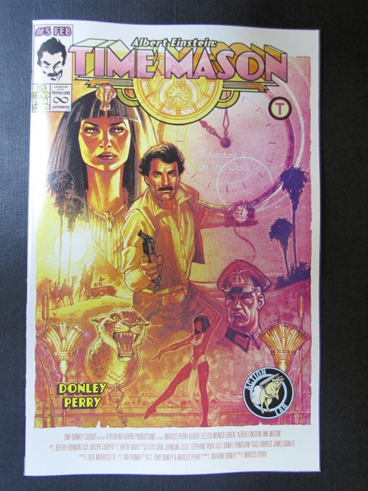 Albert Einstein: Time Mason #5 - February 2019 - Action Lab Comics # 4B22