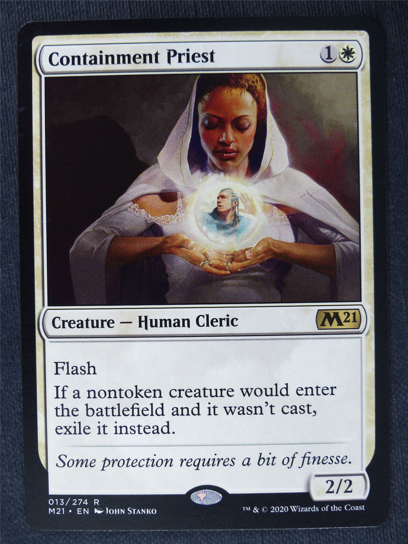 Containment Priest - Mtg Magic Cards #KX