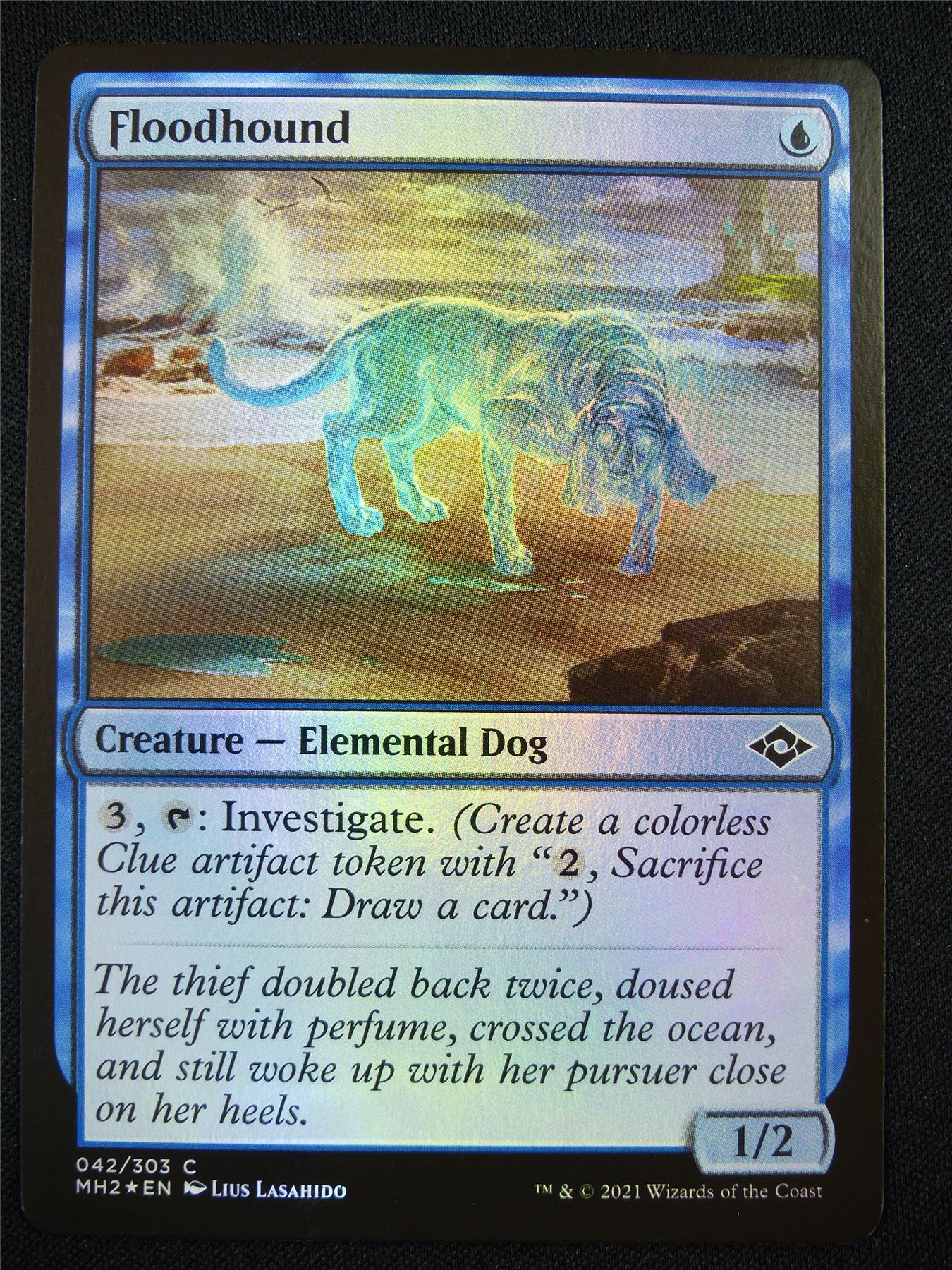 Floodhound Foil - Mtg Card #1S3