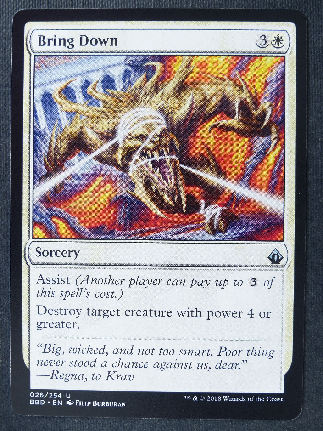 Bring Down - Mtg Card #1PU