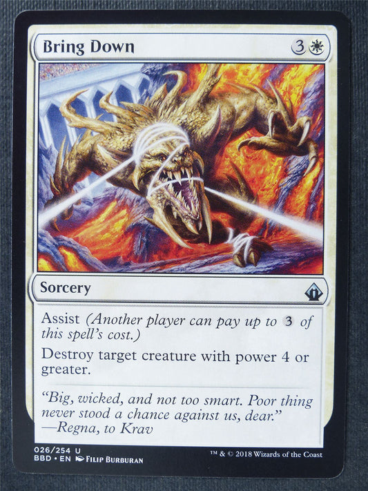 Bring Down - Mtg Card #1PU