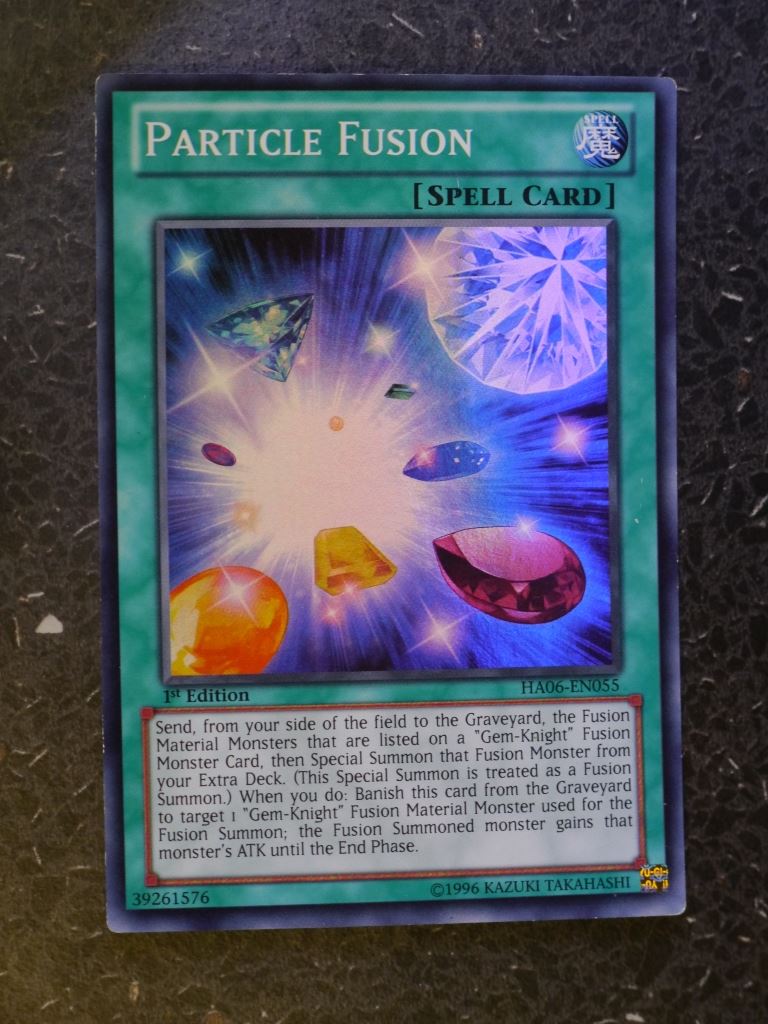 Yugioh Cards: PARTICLE FUSSION HA06 SUPER RARE # 3C66