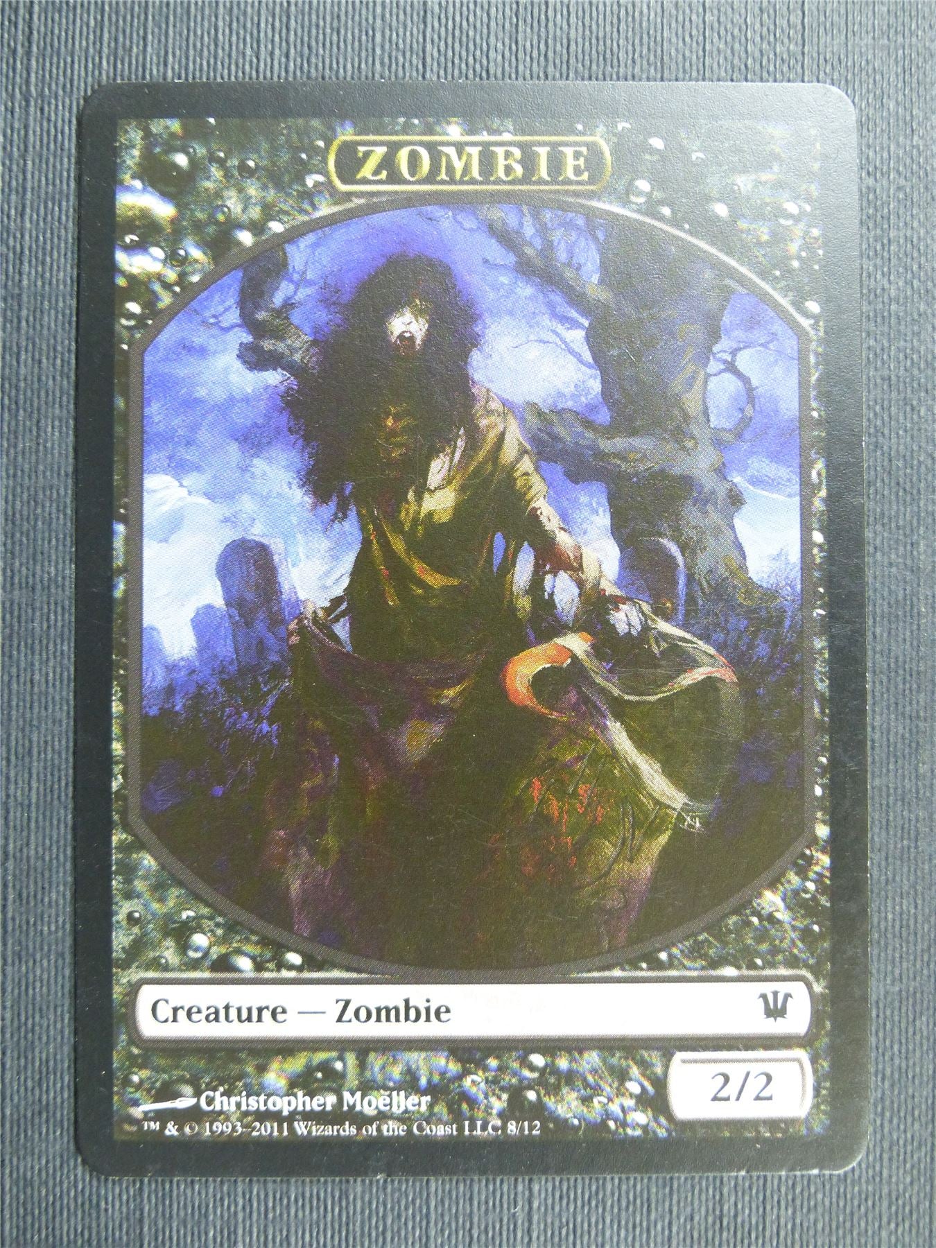 Zombie Token - Mtg Magic Cards #463