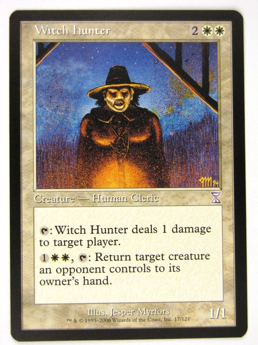 MTG Magic: The Gathering Cards: WITCH HUNTER: TSP