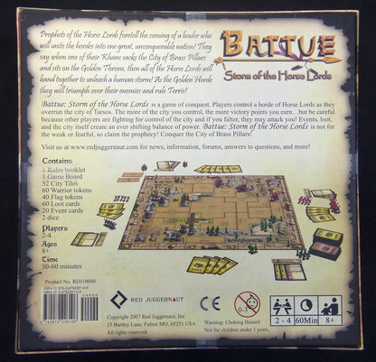 Battue - Storm Of The Horse Lords - Board Game #14B