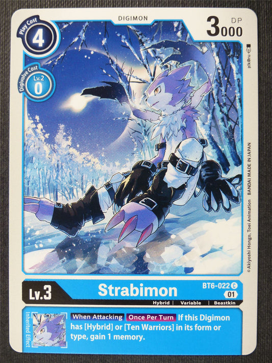 Strabimon BT6-022 C - Digimon Card #27F