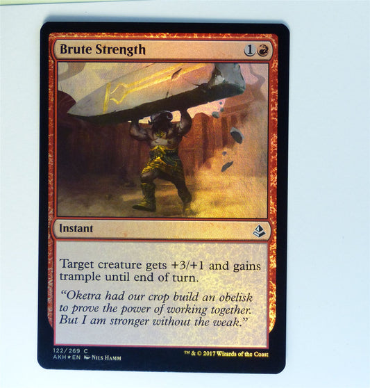 Brute Strength - Foil - Mtg Card # H94