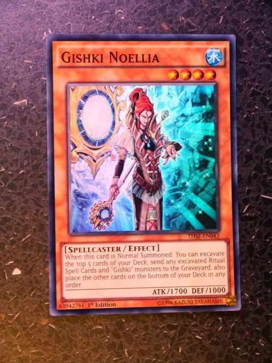 Yugioh Cards: GISHKI NOELLA THSF SUPER  RARE # H64