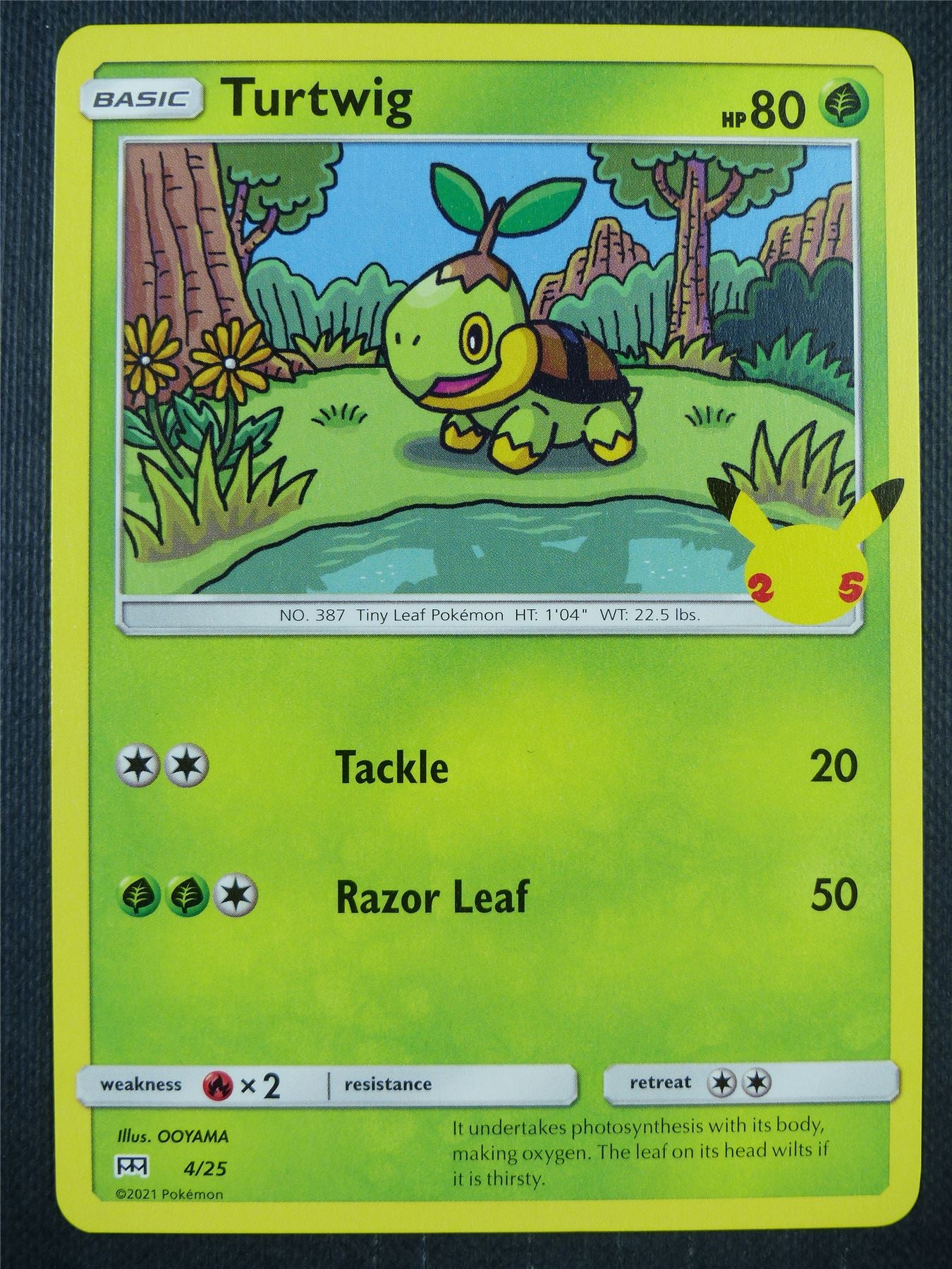 Turtwig 4/25 - Pokemon Card #8WV
