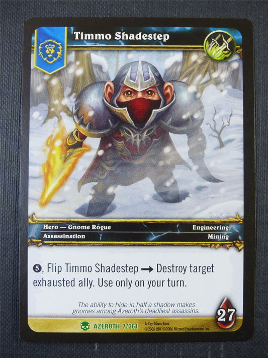 Timmo Shadestep 7/361 - WoW Card #1C4