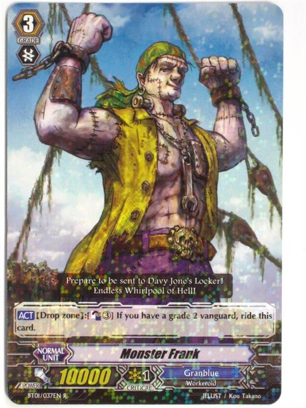 Cardfight!! Vanguard CCG - MONSTER FRANK 037EN