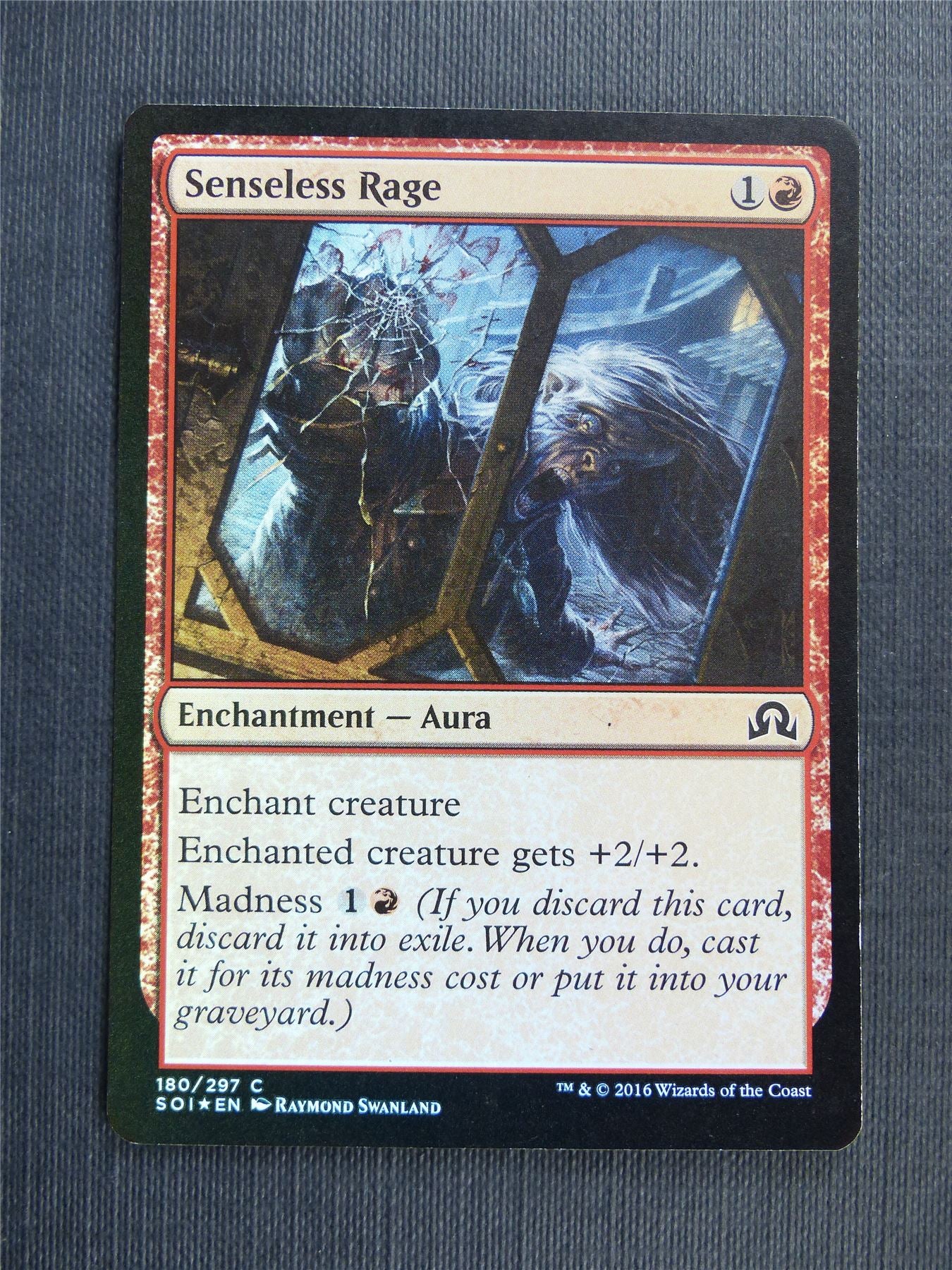 Senseless Rage Foil - Mtg Magic Cards #47Z