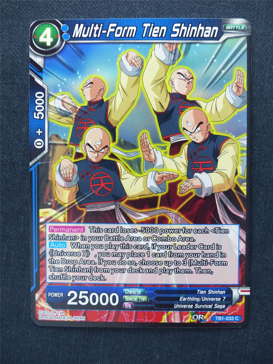 Multi-Form Tien Shinhan - Dragon Ball Super Cards #BT