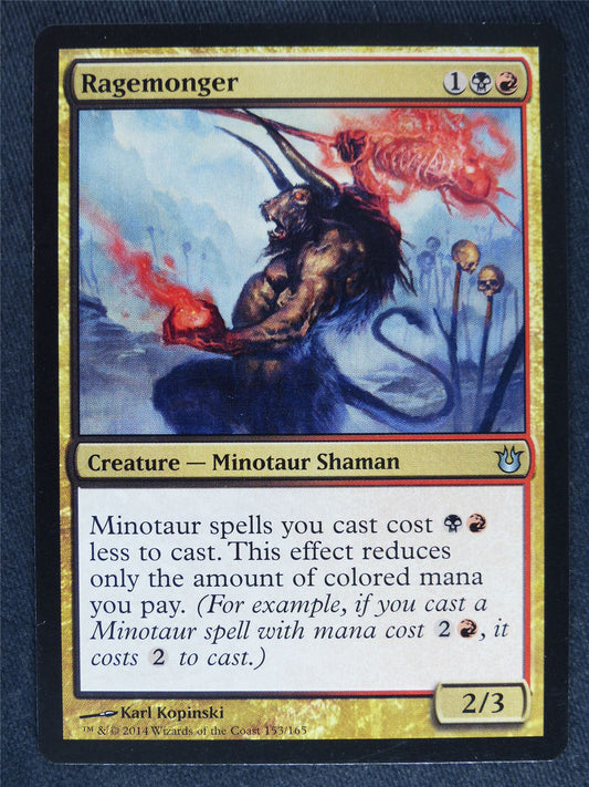 Ragemonger - Mtg Magic Cards #MC