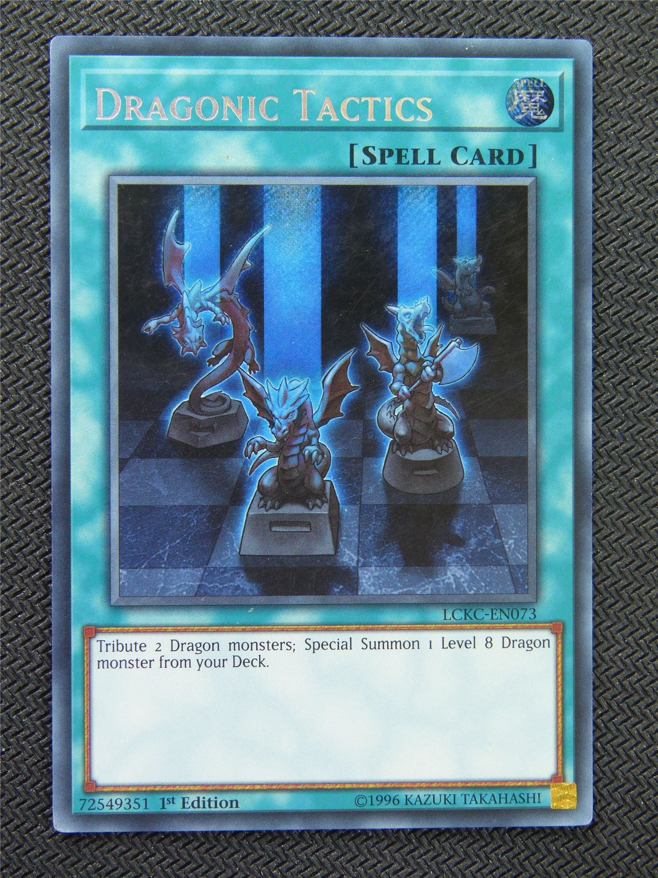 Dragonic Tactics LCKC Secret Rare - 1st ed - Yugioh Card #8P9