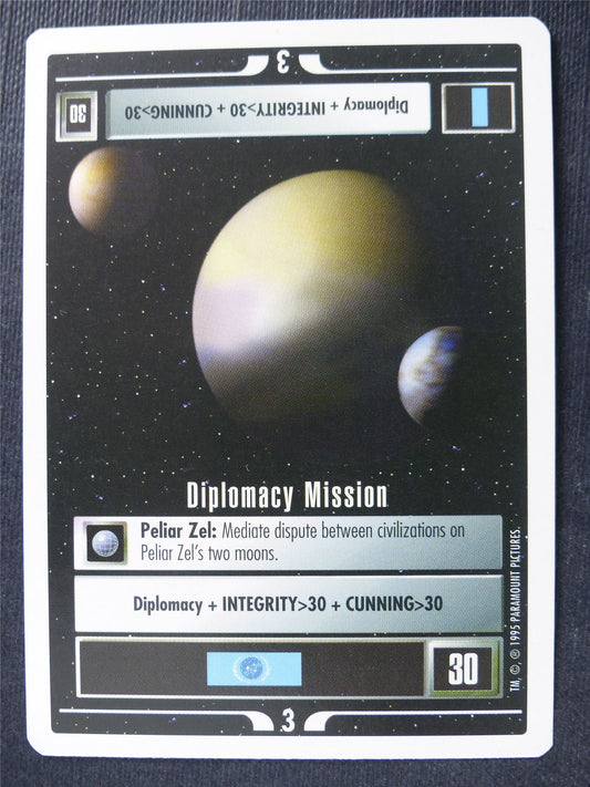 Diplomacy Mission - Star Trek Card #4UB
