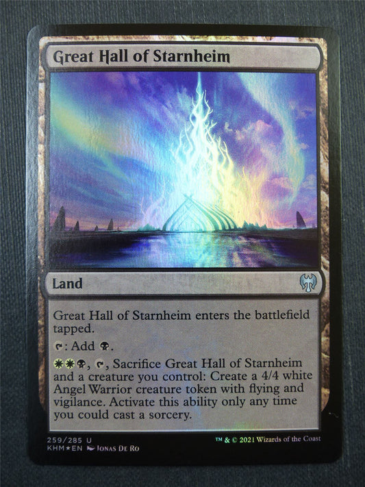 Great Hall of Starnheim Foil - Mtg Card #4BI
