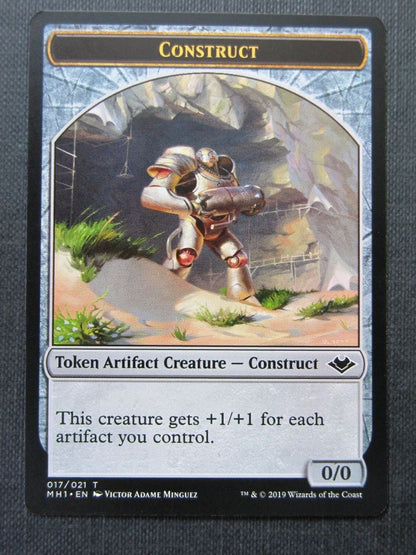 Soldier Construct Token - Modern Horizons - Mtg Magic Cards # 8A79