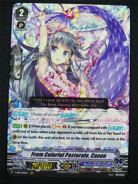 From Colorful Pastorale Canon V-EB11 RRR - Vanguard Card #PU