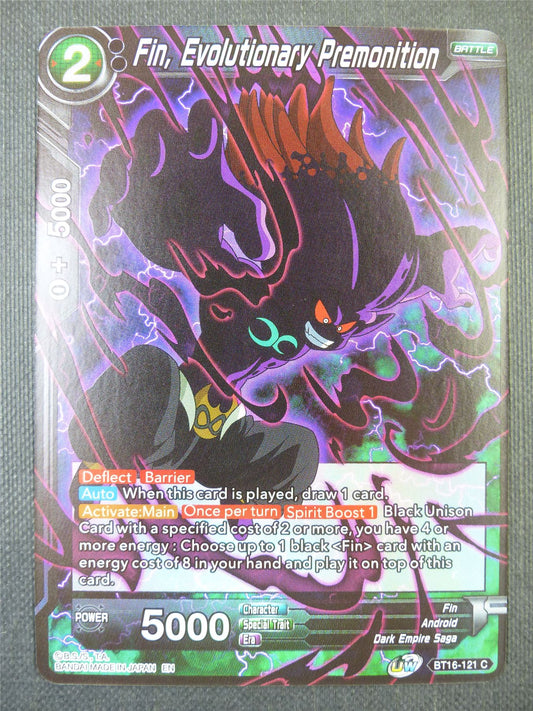 Fin Evolutionary Premonition Foil - Dragon Ball Super Card #7XM