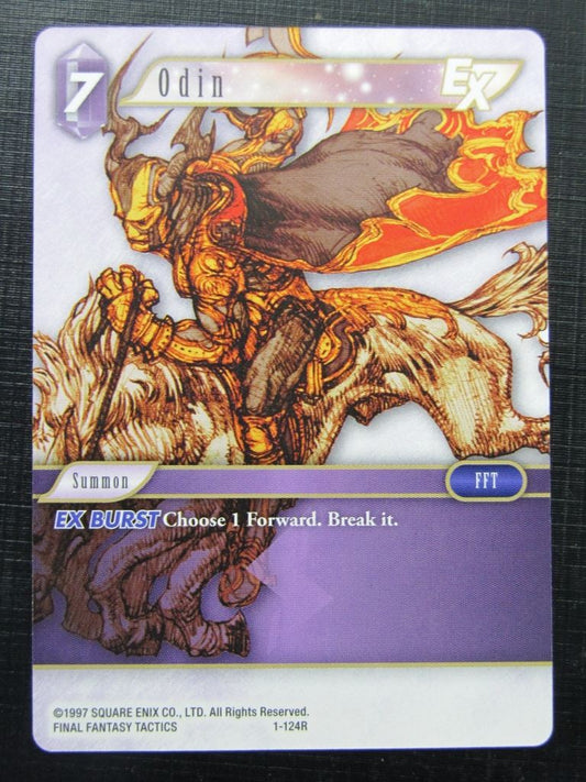 ODIN 1-124R - Final Fantasy Card # 3H55