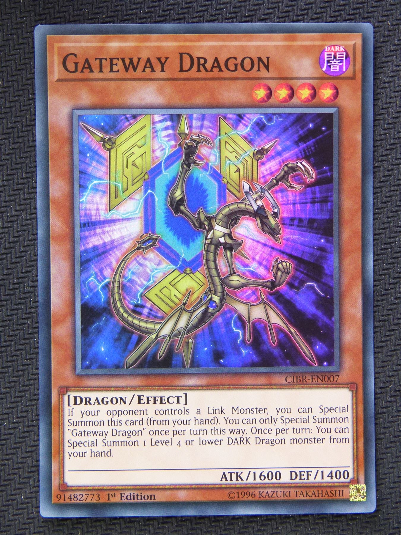 Gateway Dragon CIBR - Super Rare - Yugioh Card #61S